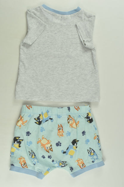 Bluey Size 0 Short Pyjamas