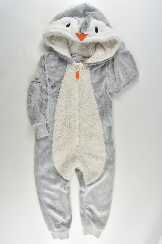 Bluezoo by Debenhams Size 2-3 Fluffy Penguin One Piece