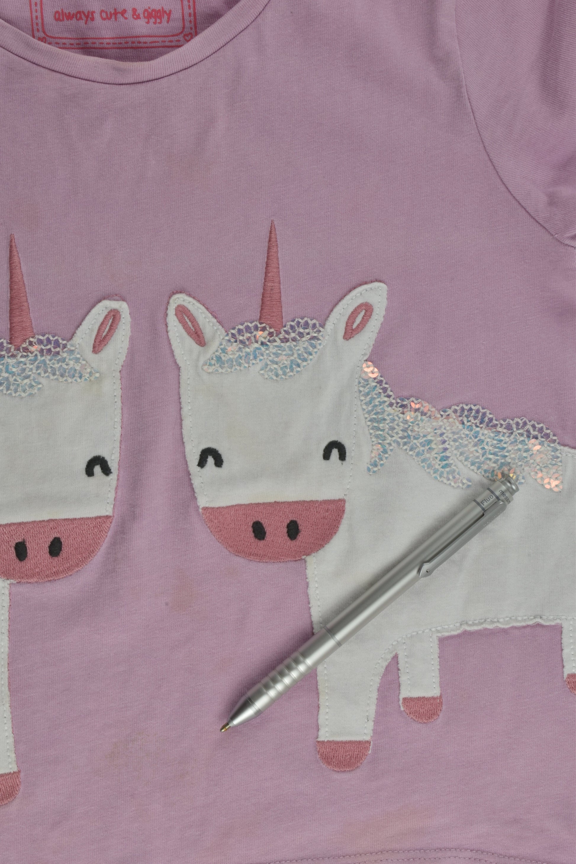 Bluezoo by Debenhams Size 3-4 (104 cm) Unicorn T-shirt