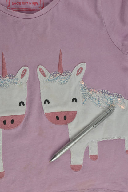 Bluezoo by Debenhams Size 3-4 (104 cm) Unicorn T-shirt