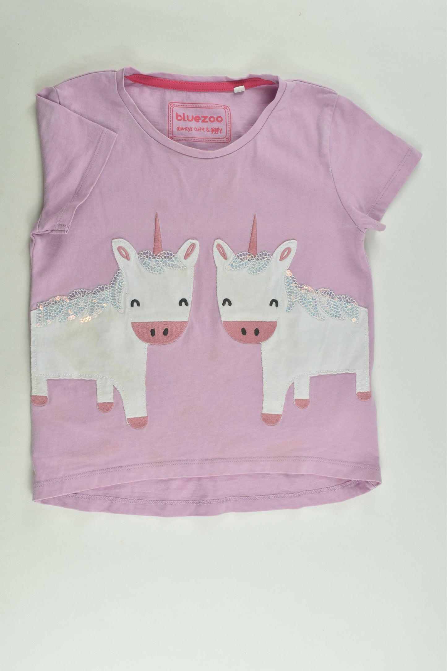 Bluezoo by Debenhams Size 3-4 (104 cm) Unicorn T-shirt
