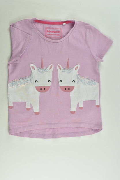 Bluezoo by Debenhams Size 3-4 (104 cm) Unicorn T-shirt