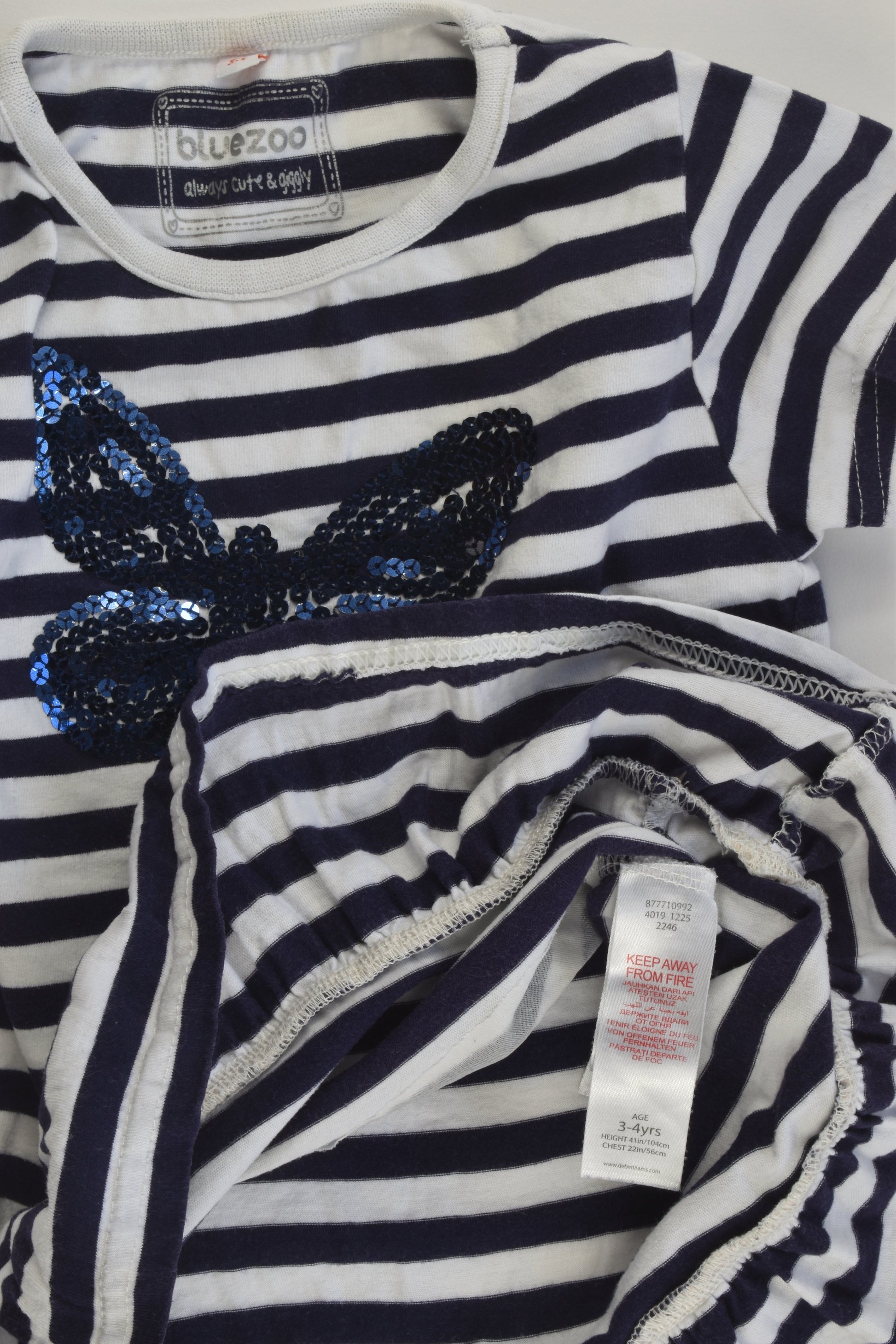 Bluezoo by Debenhams Size 3-4 Tunic