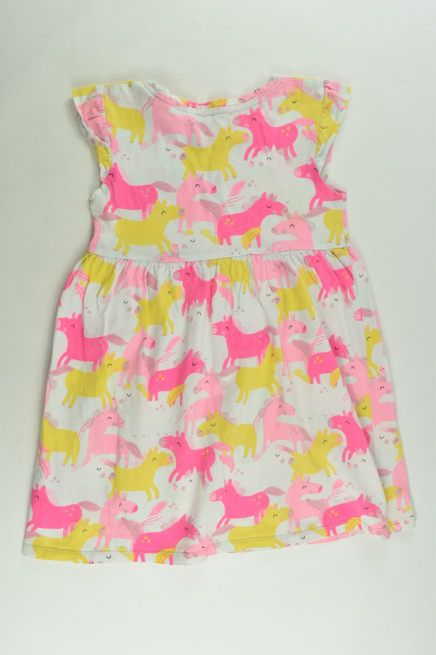 Bluezoo by Debenhams Size 4-5 Unicorns Dress