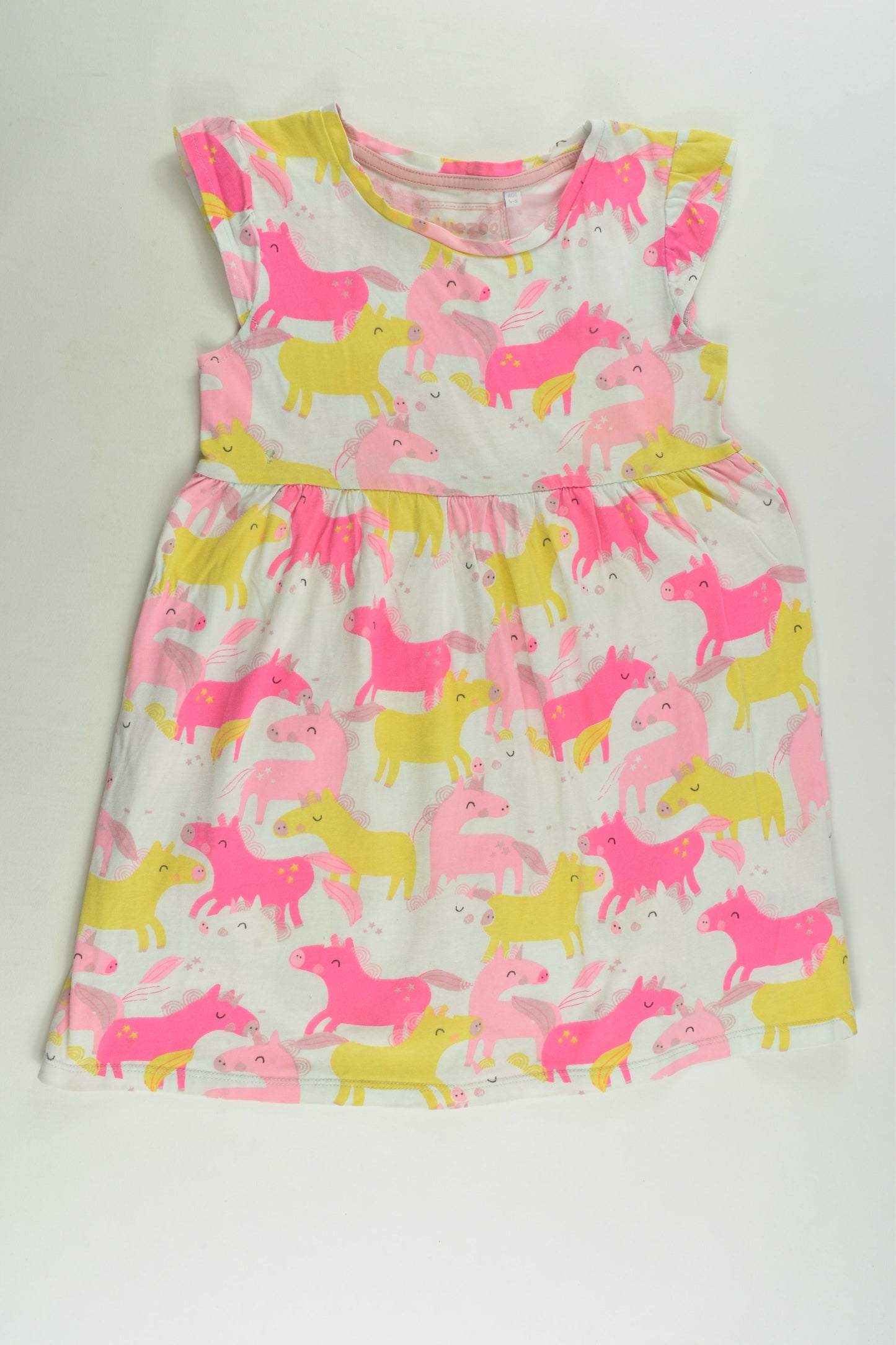 Bluezoo by Debenhams Size 4-5 Unicorns Dress