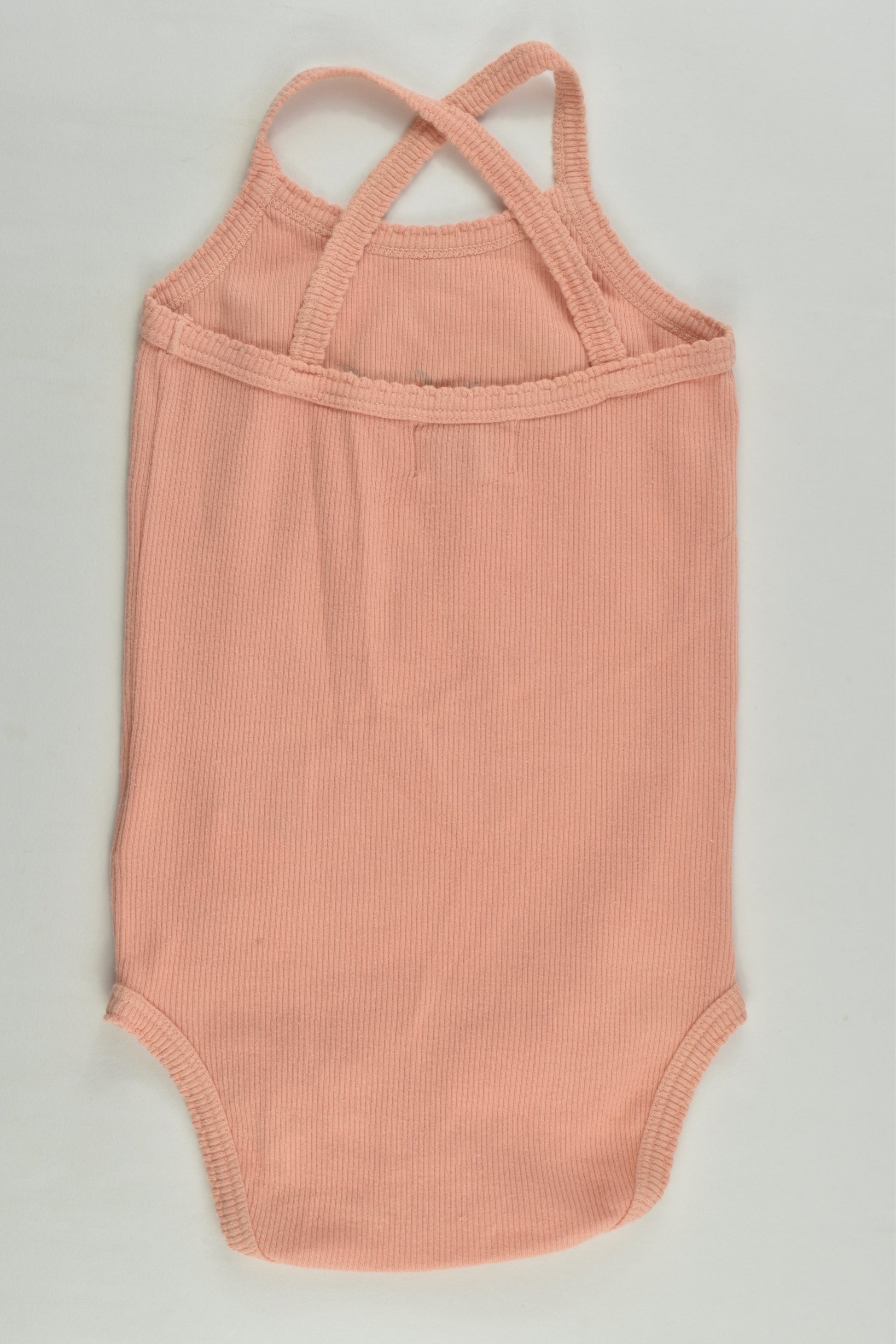 Bobo Choses Size 1-2 (18-24 months, 86 cm) Ribbed Bow Bodysuit
