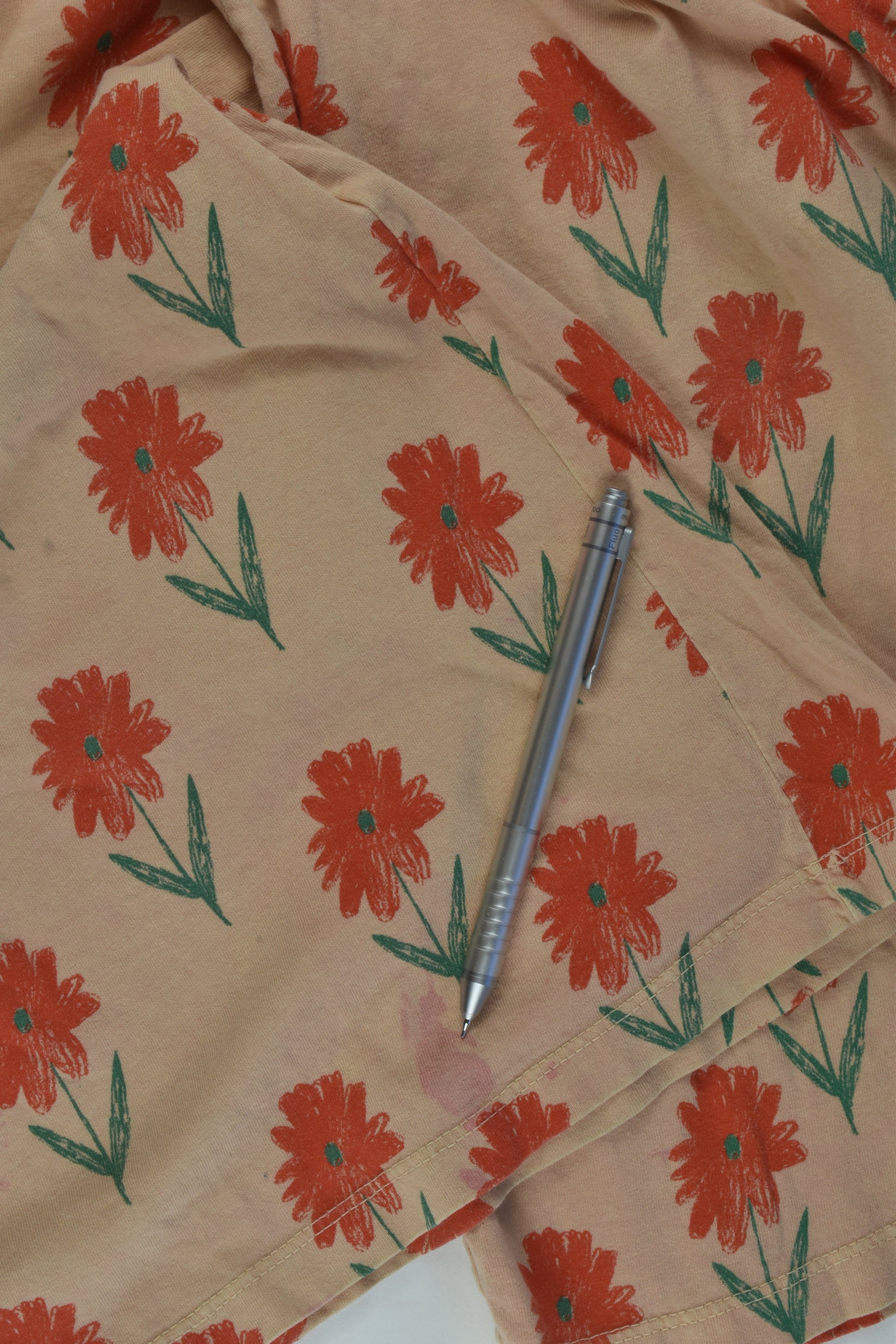 Bobo Choses Size 6-7 Flower Pants