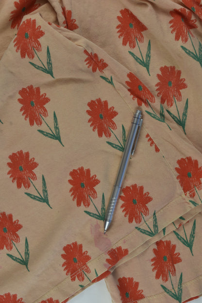 Bobo Choses Size 6-7 Flower Pants