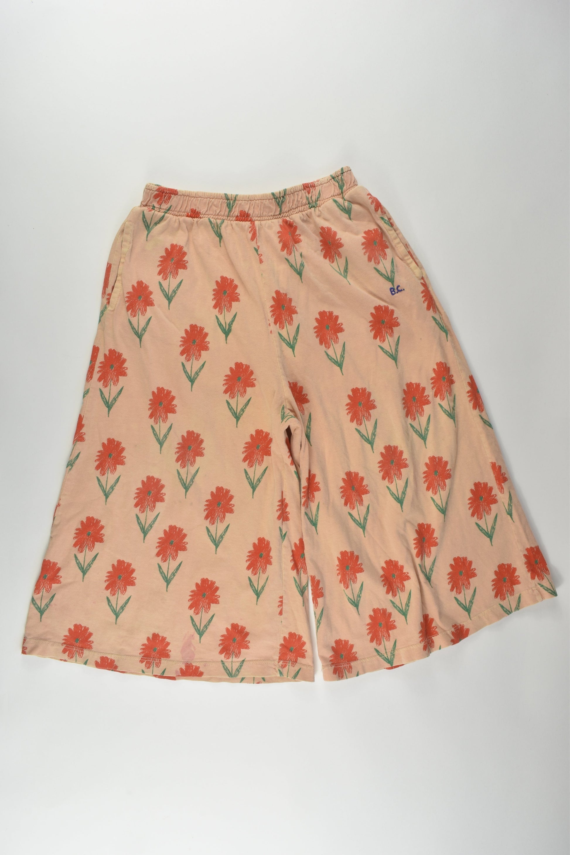 Bobo Choses Size 6-7 Flower Pants