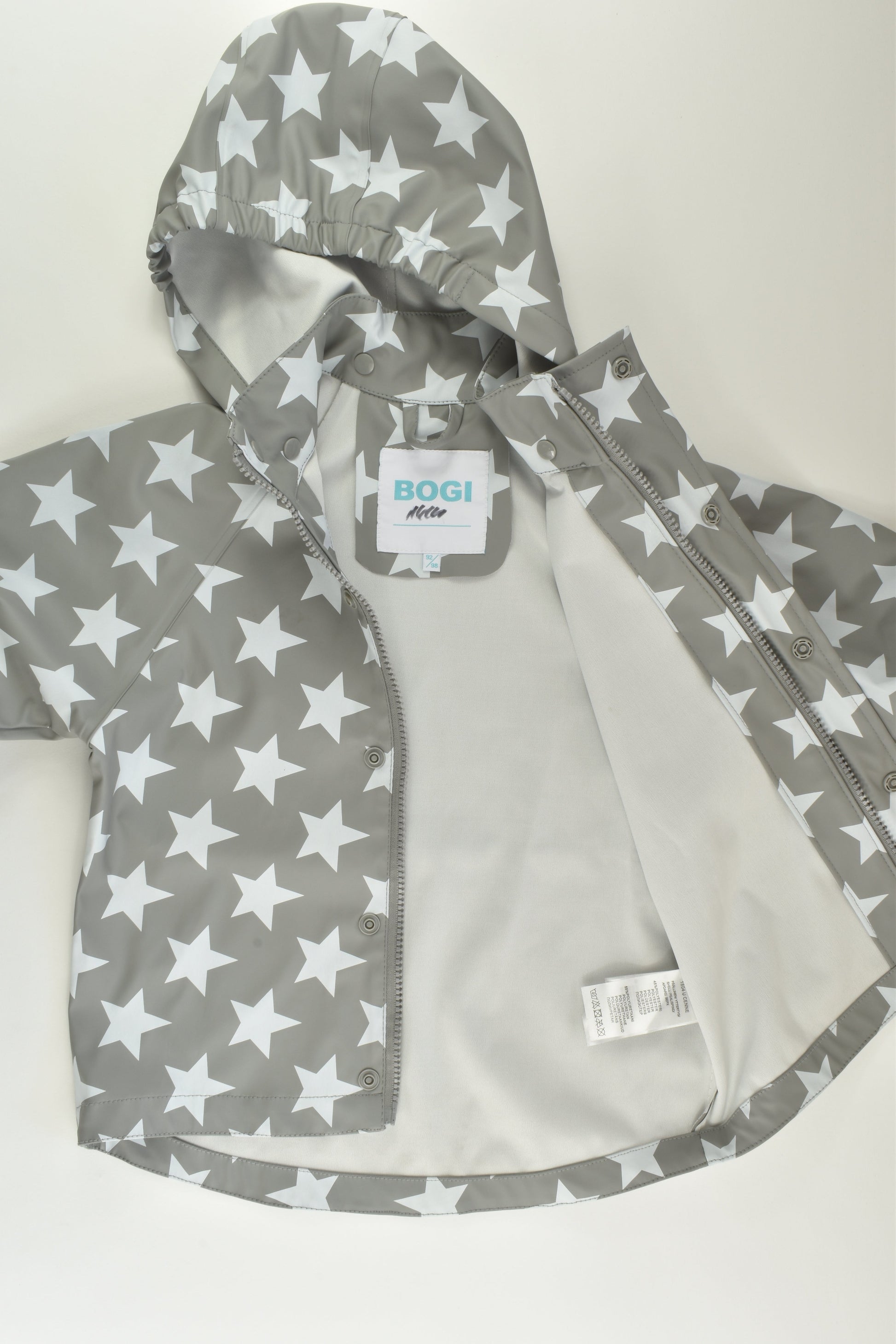 Bogi Size 2-3 (92/98 cm) Stars Rain Jacket