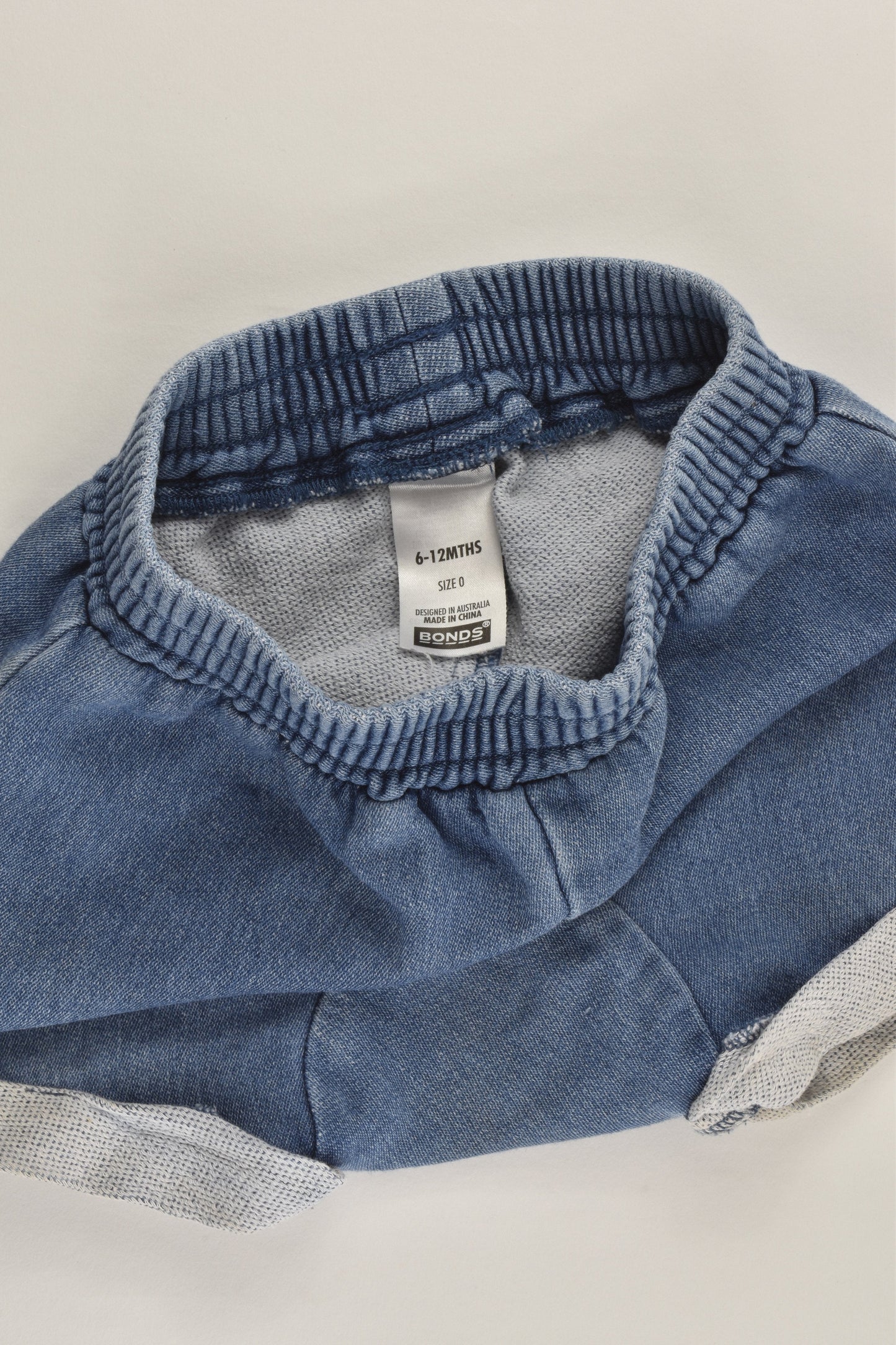 Bonds Size 0 (6-12 months) Denim-like Shorts