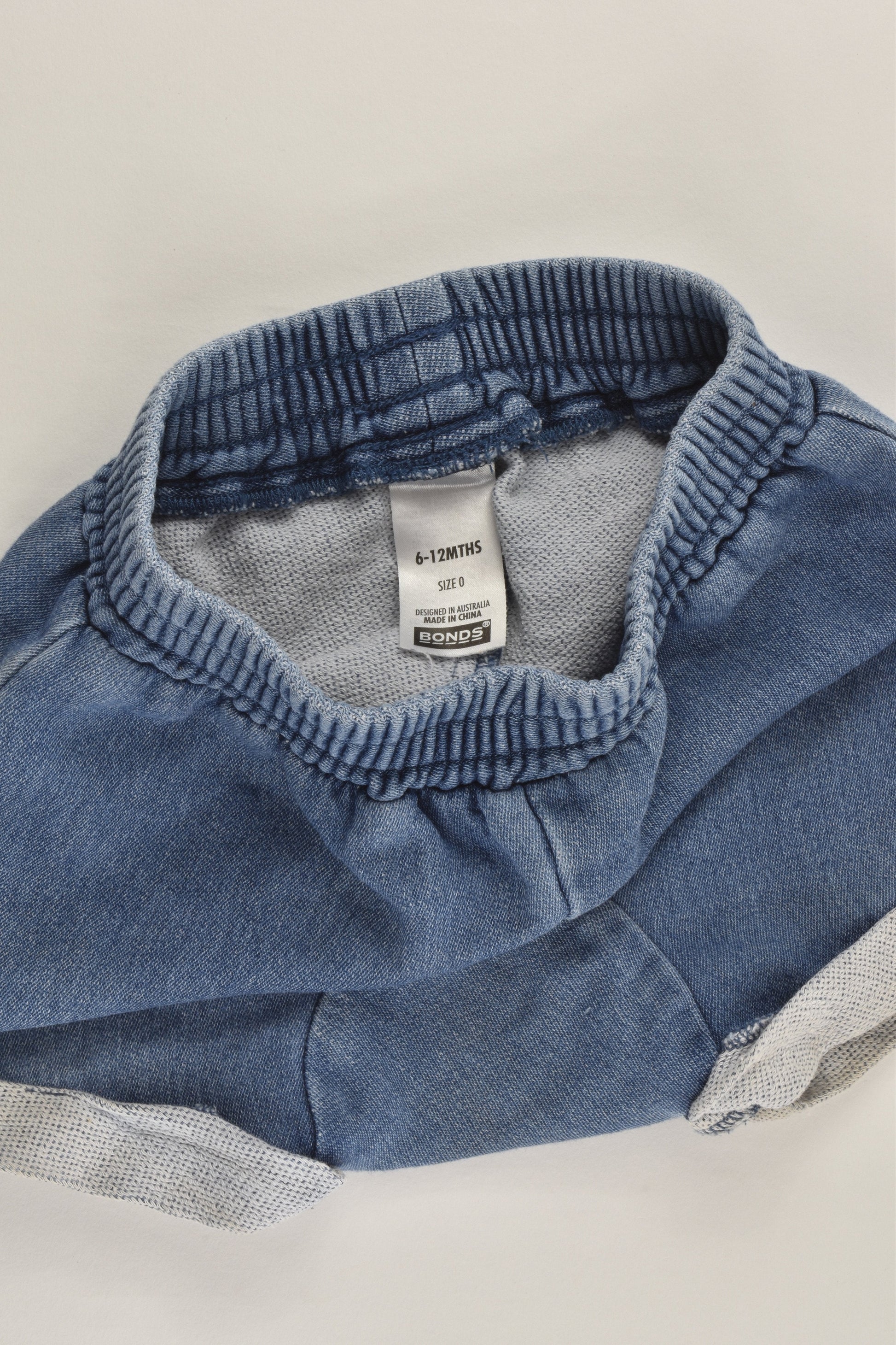 Bonds Size 0 (6-12 months) Denim-like Shorts