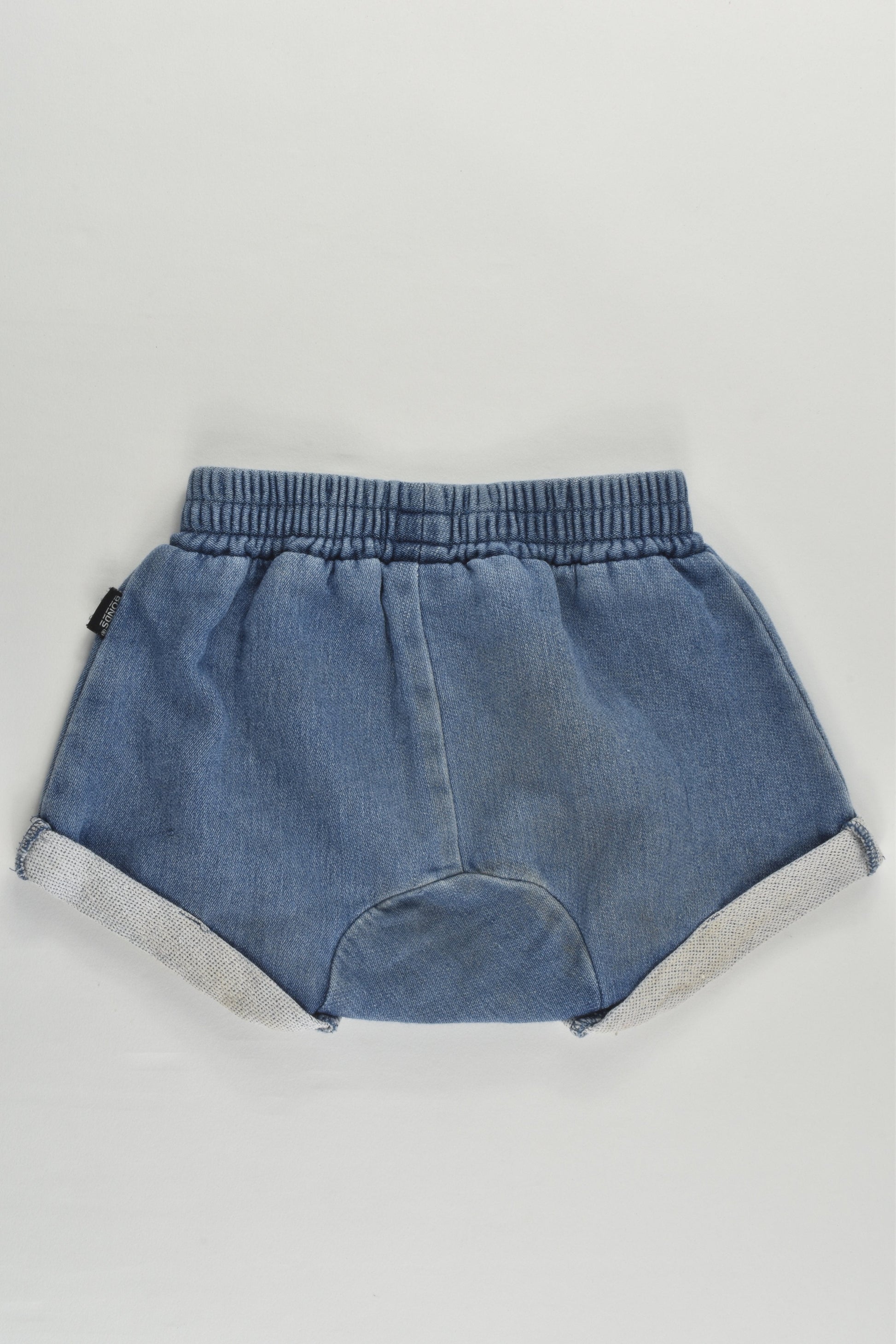 Bonds Size 0 (6-12 months) Denim-like Shorts