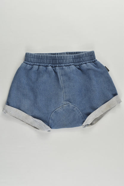 Bonds Size 0 (6-12 months) Denim-like Shorts