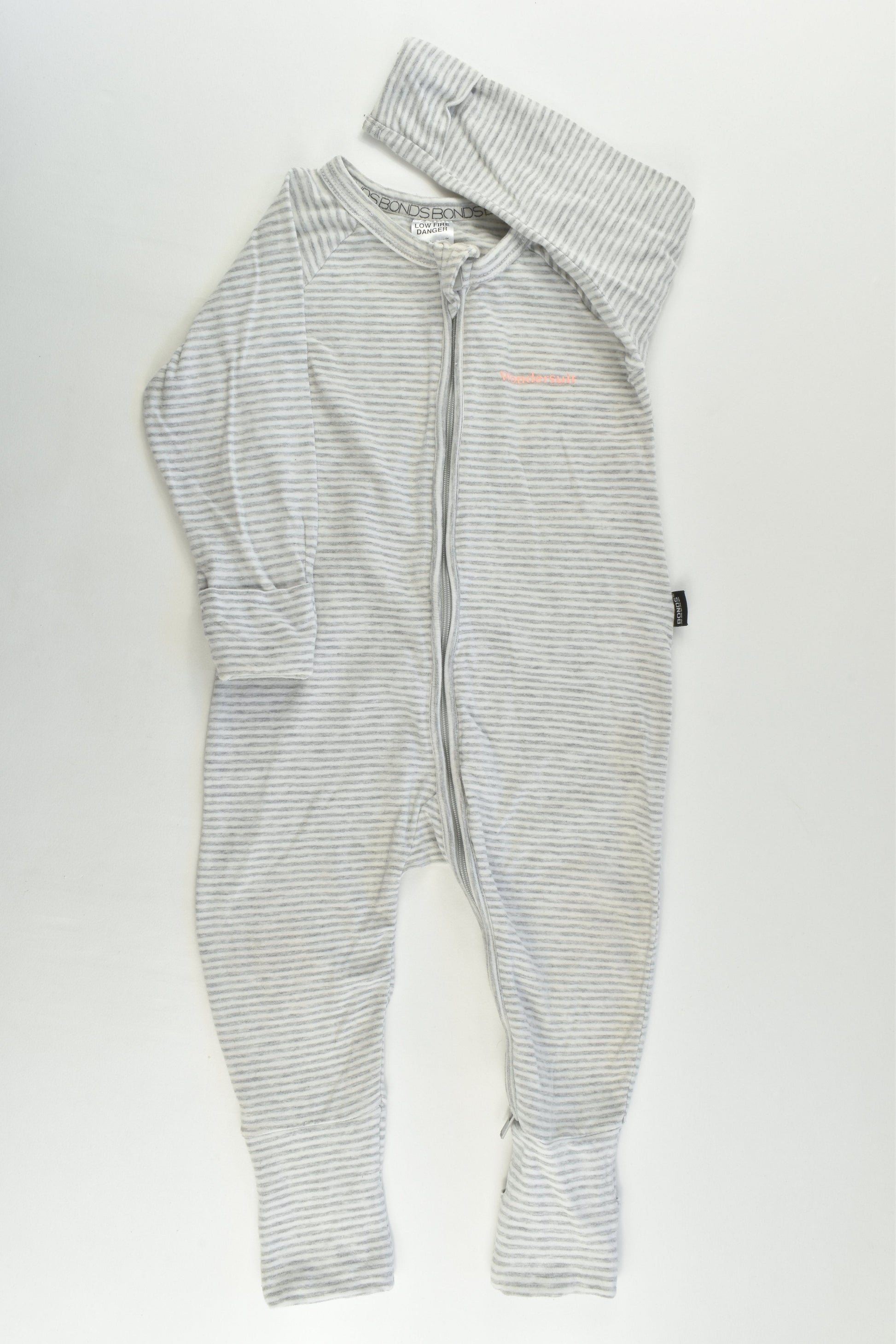 Bonds Size 0 (6-12 months) Striped Wondersuit