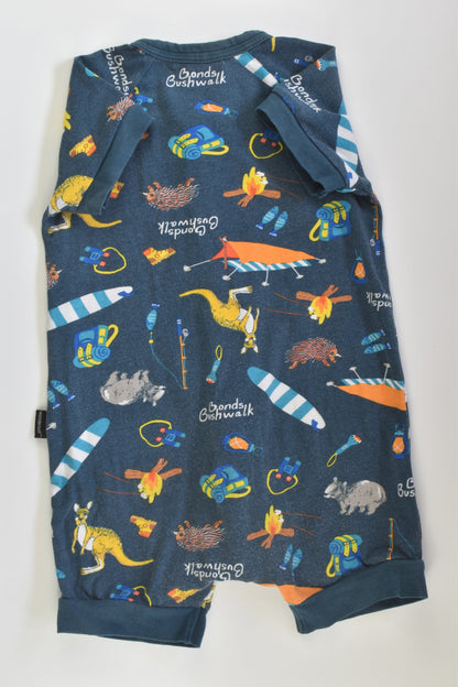 Bonds Size 0 'Bushwalk' Short Wondersuit