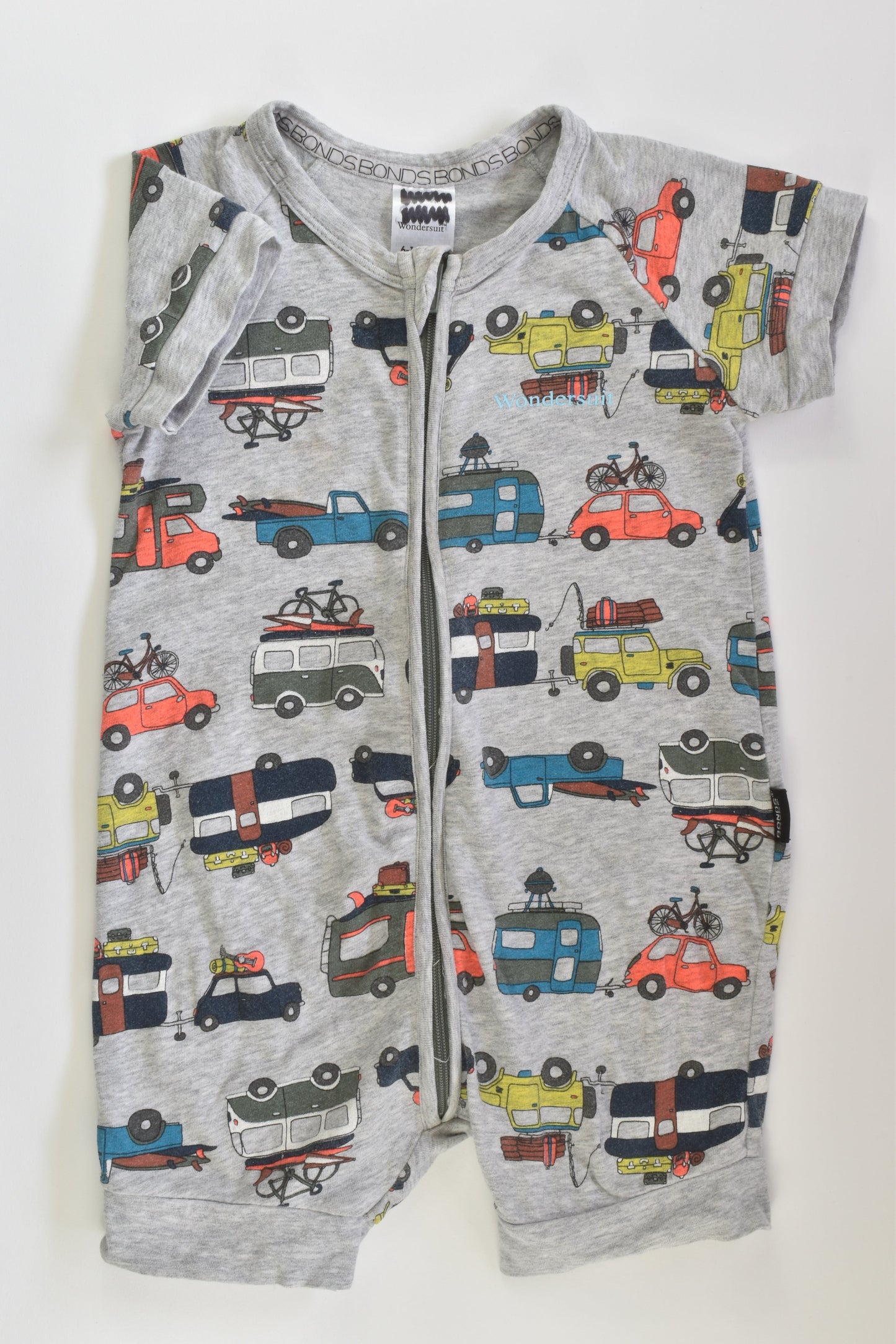 Bonds Size 0 Camping Vehicles Short Wondersuit