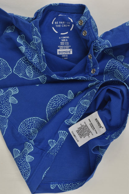 Bonds Size 0 Fish T-shirt