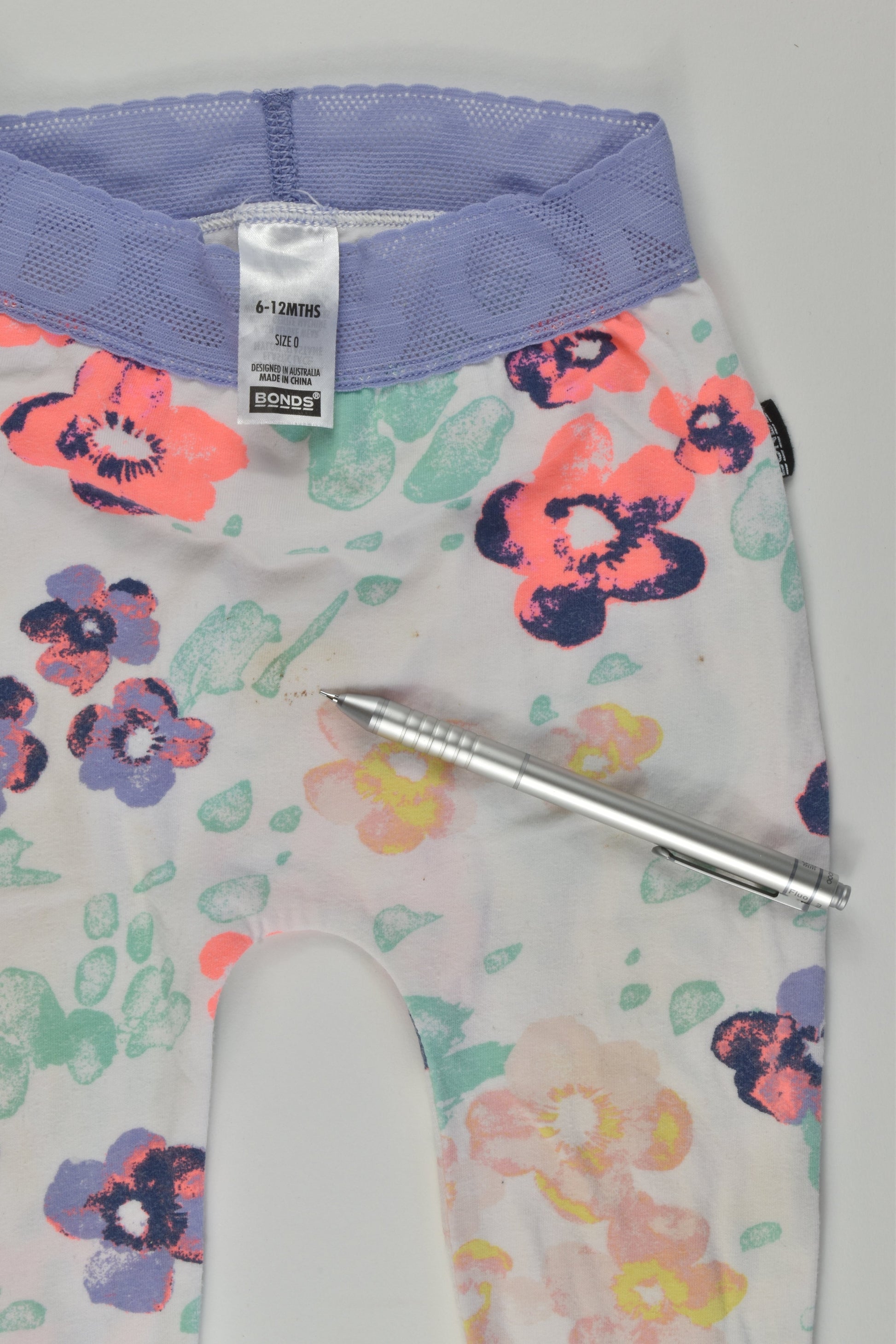 Bonds Size 0 Floral Leggings