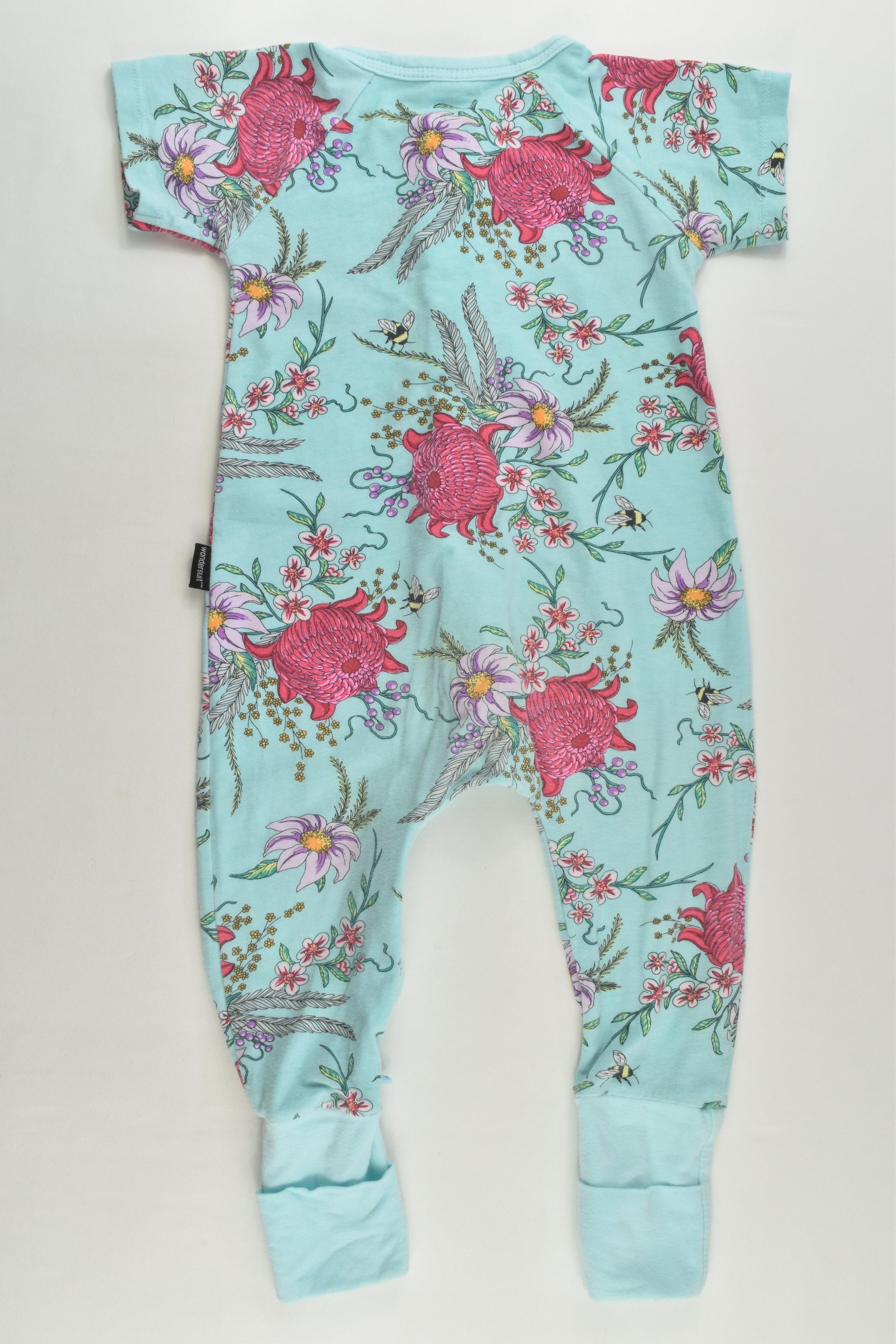 Bonds Size 0 Flowers and Bees Wondersuit