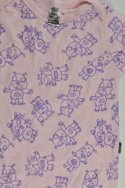 Bonds Size 0 Footed Romper