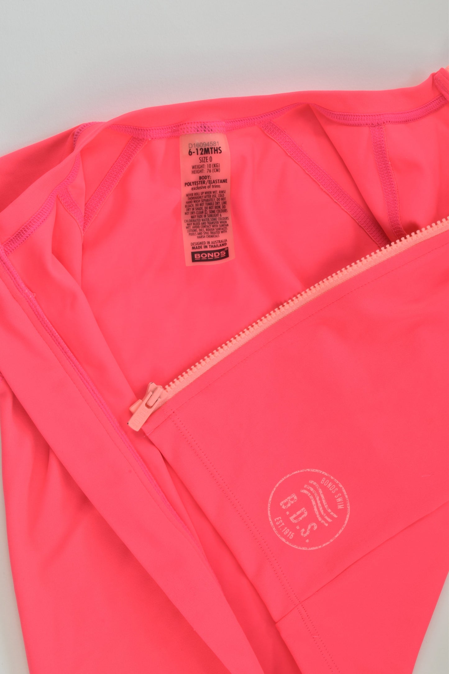 Bonds Size 0 Rashie Top