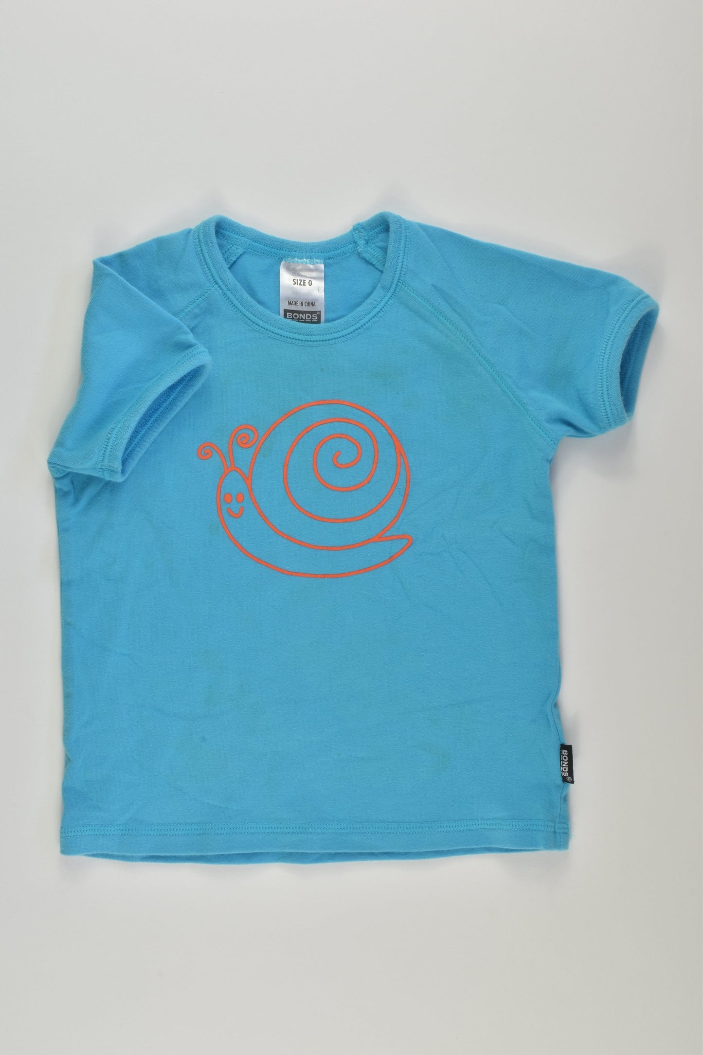 Bonds Size 0 Snail T-shirt