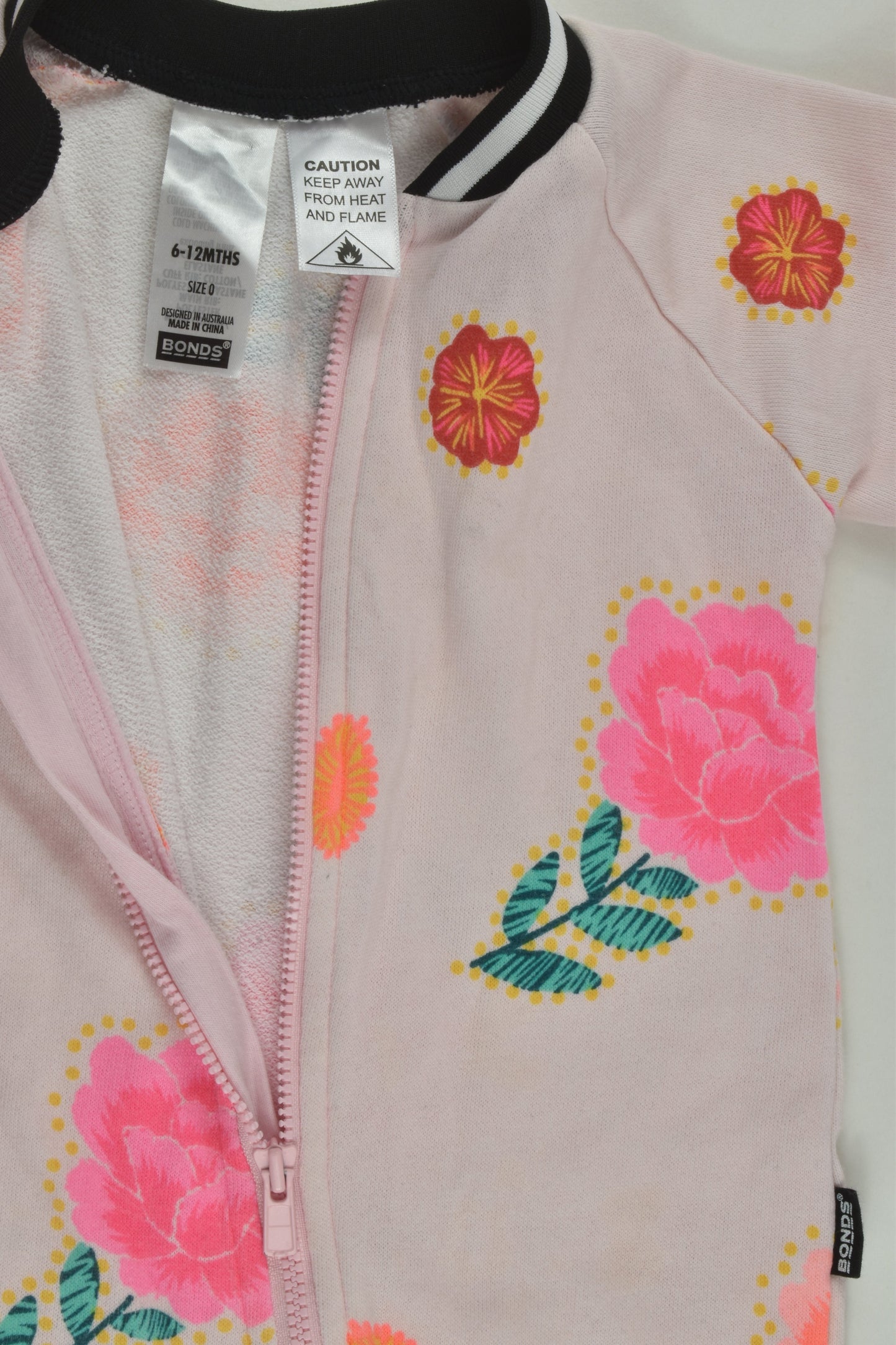 Bonds Size 0 Sweater Zip Suit