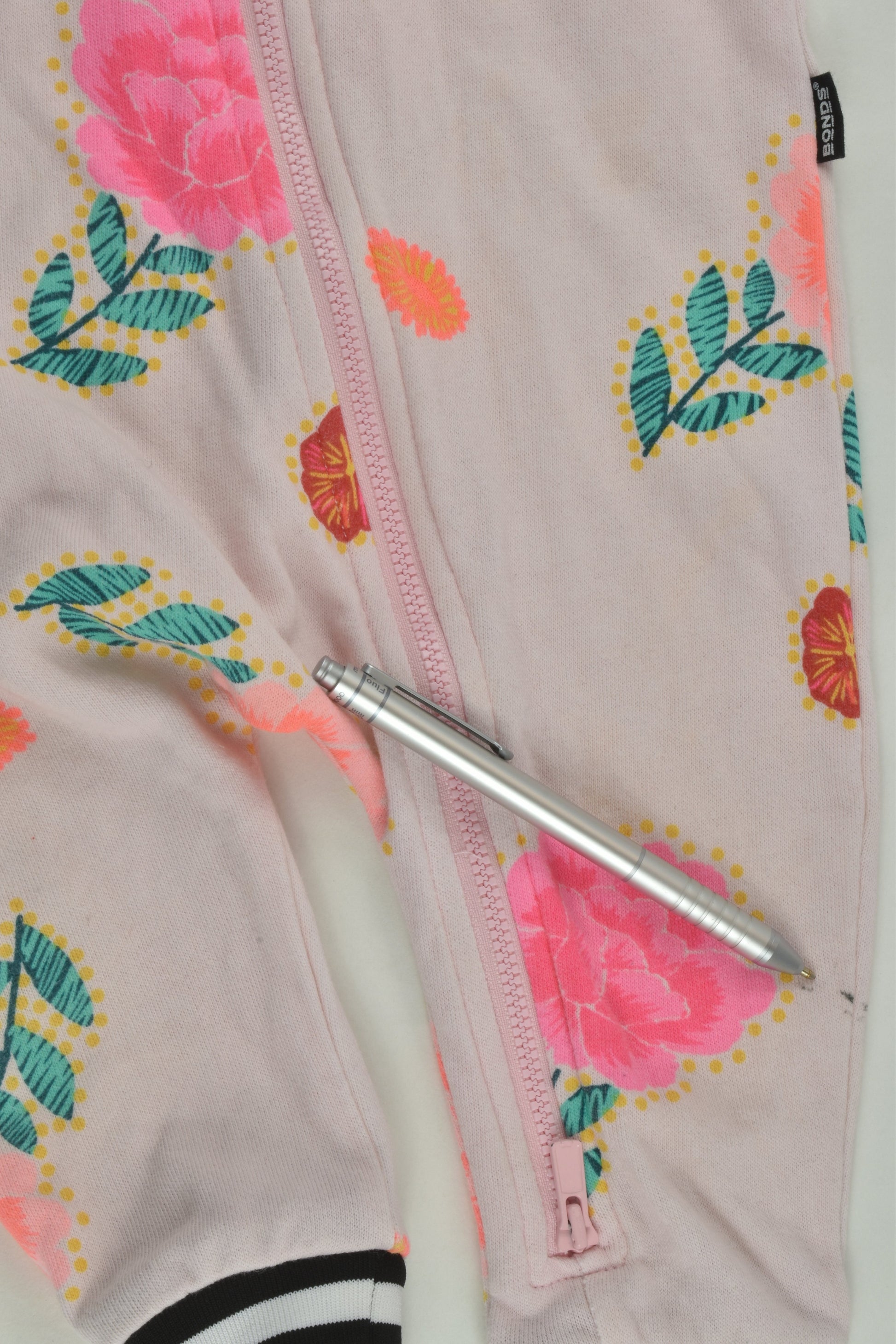 Bonds Size 0 Sweater Zip Suit