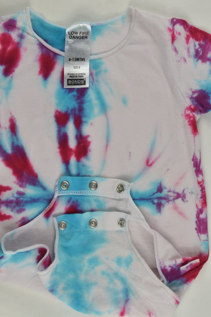 Bonds Size 0 Tie-Dye Bodysuit