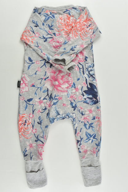 Bonds Size 00 (3-6 months) Floral Wondersuit