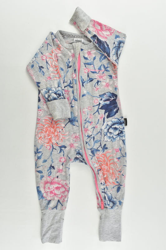 Bonds Size 00 (3-6 months) Floral Wondersuit