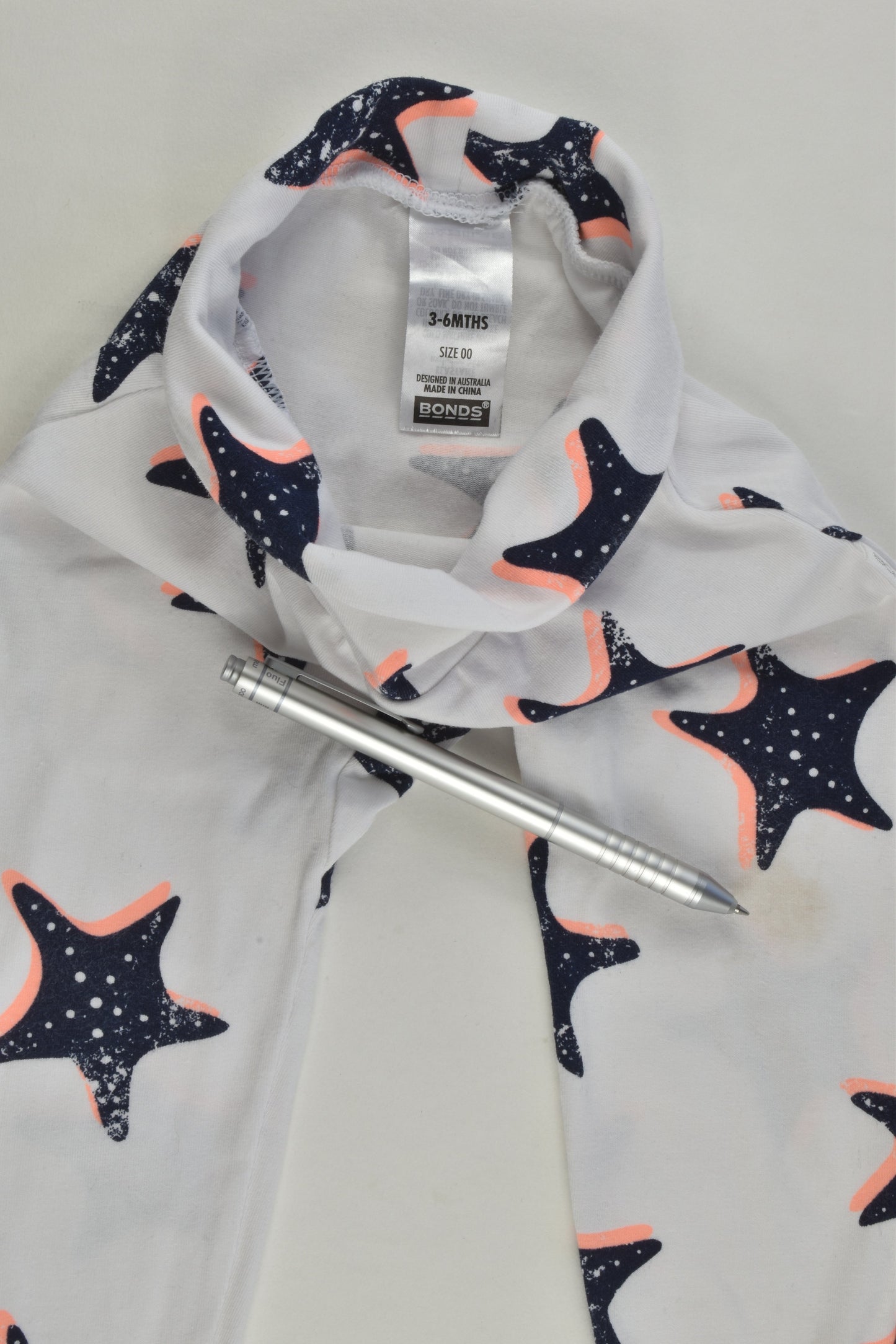 Bonds Size 00 (3-6 months) Star Leggings