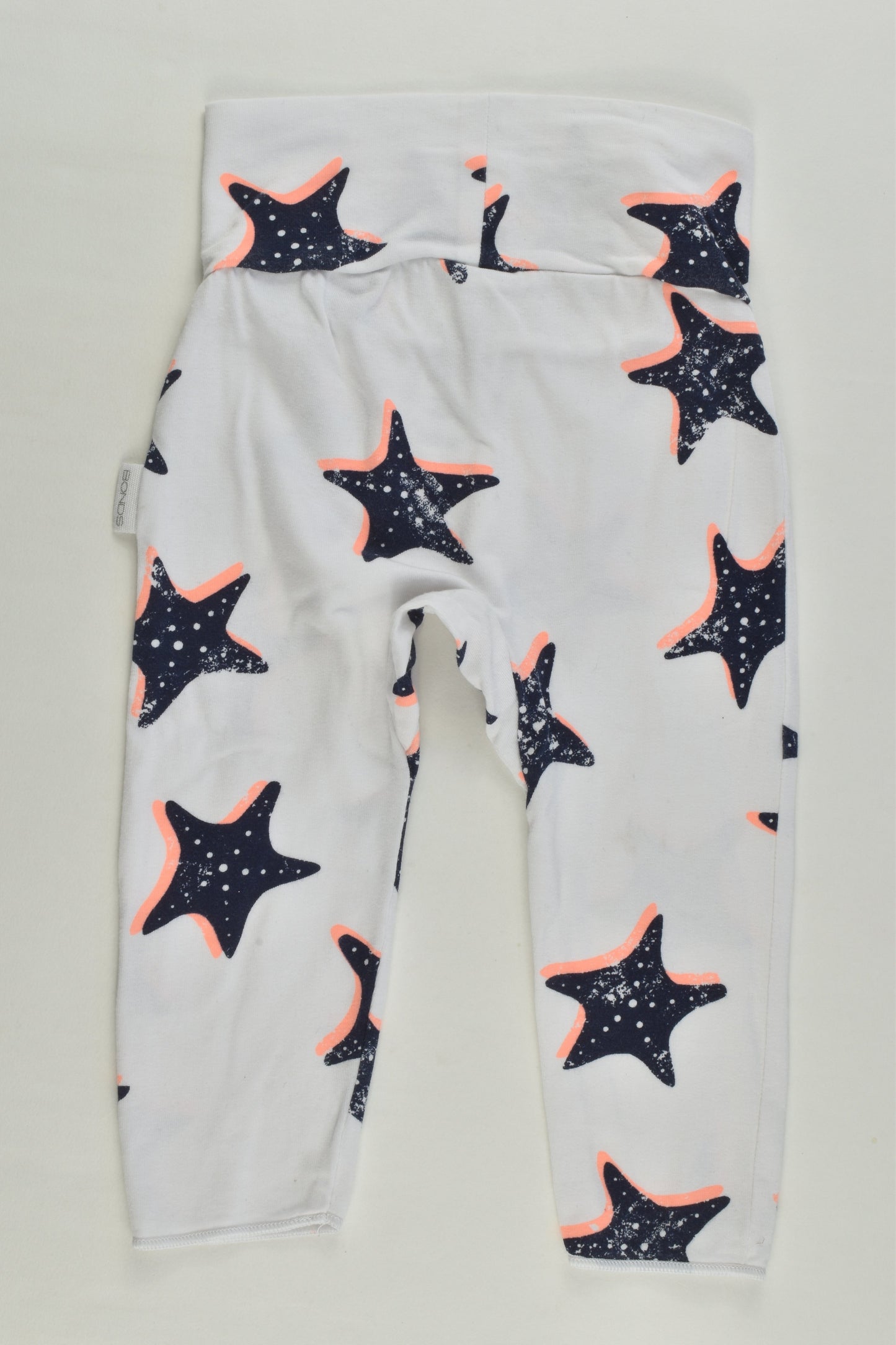 Bonds Size 00 (3-6 months) Star Leggings