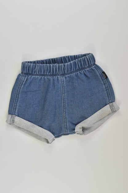 Bonds Size 00 Denim Shorts