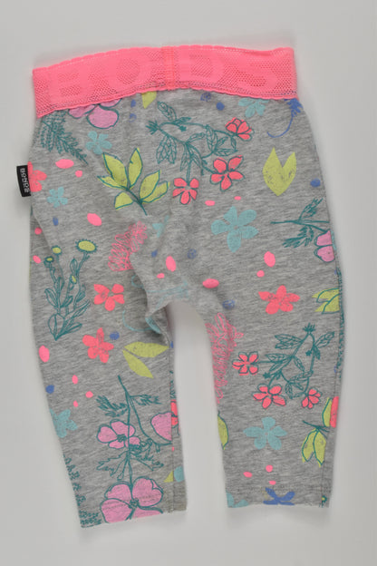 Bonds Size 00 Floral Leggings