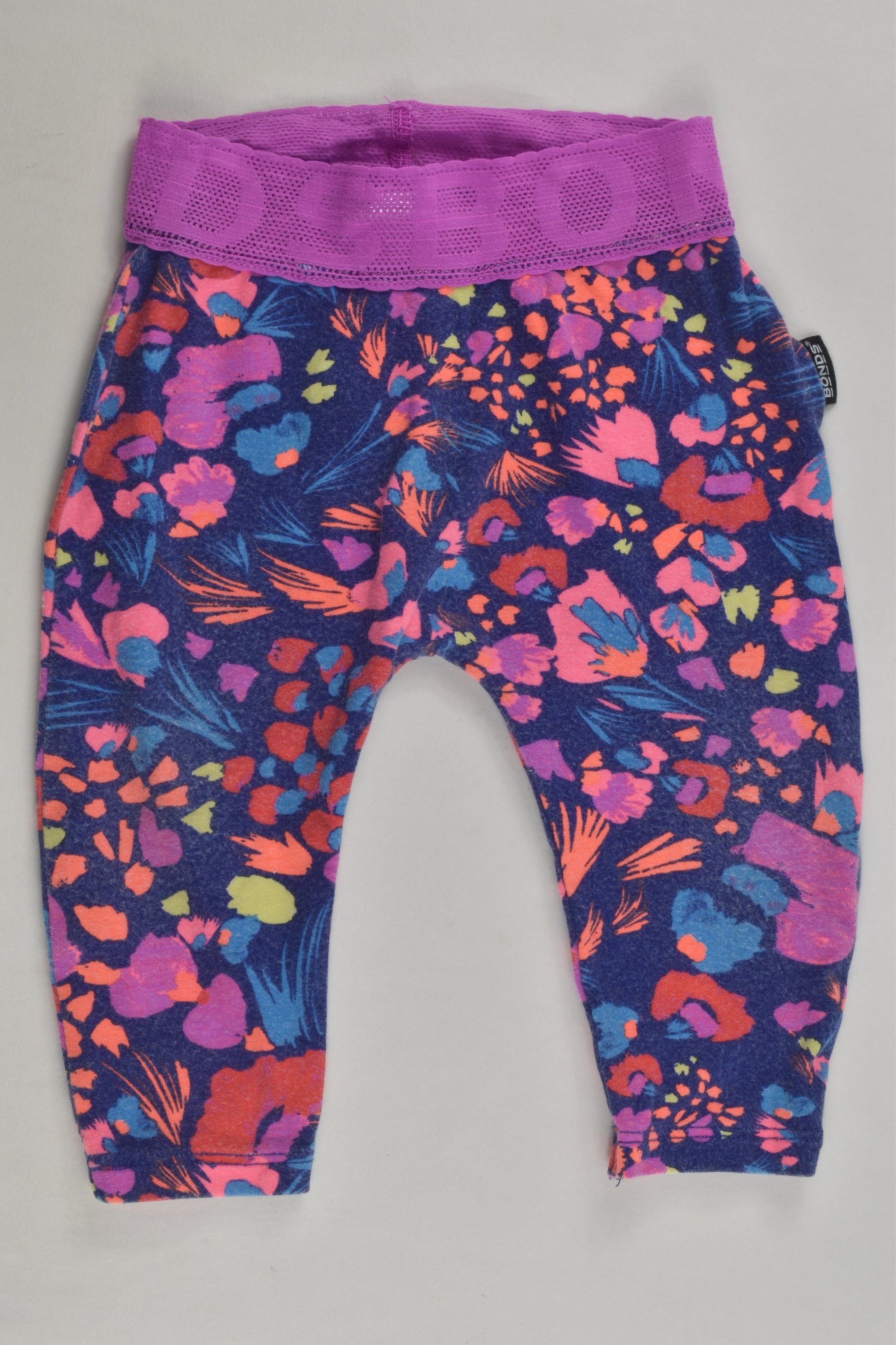 Bonds Size 00 Floral Leggings