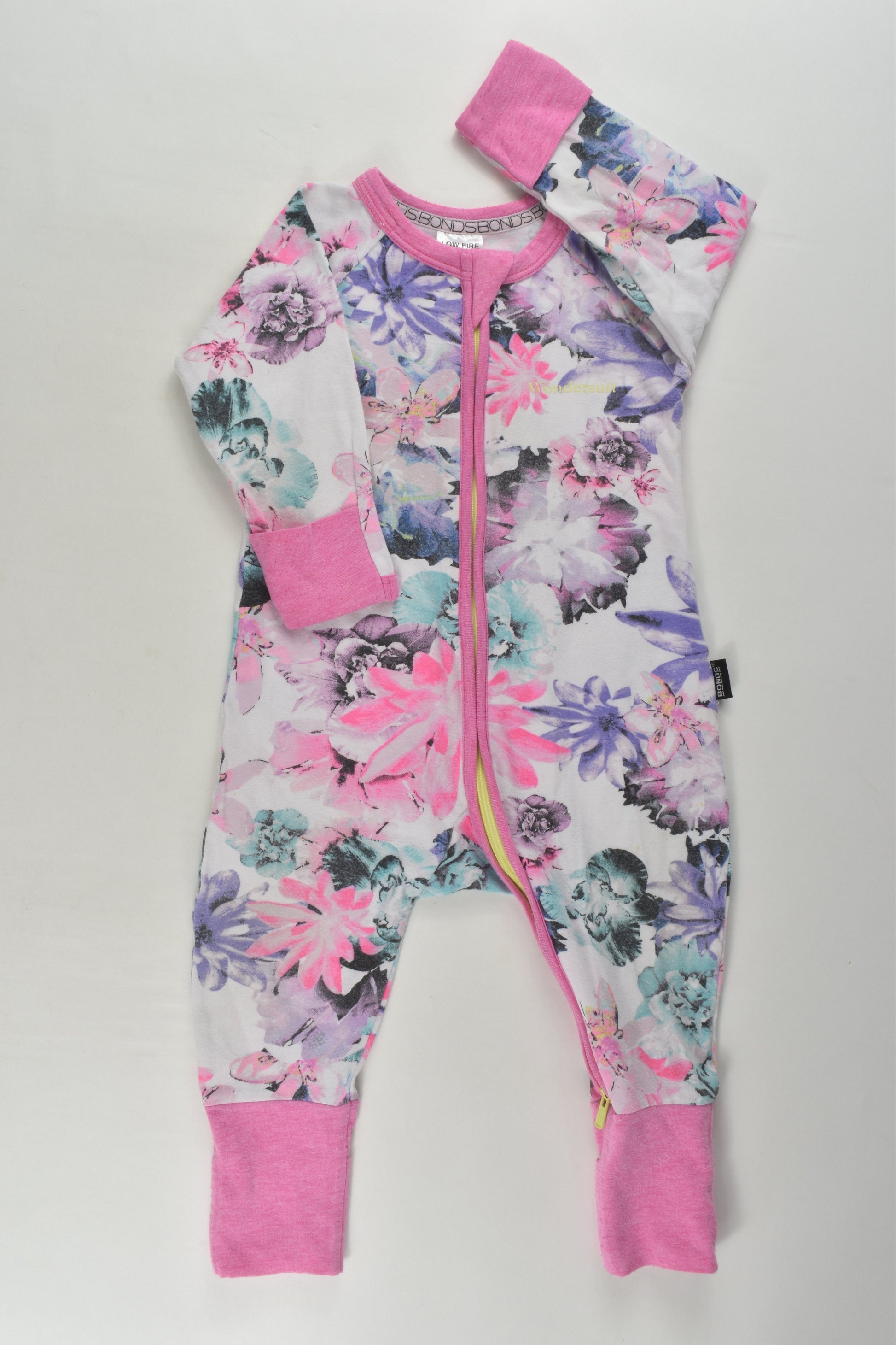 Bonds Size 00 Floral Wondersuit