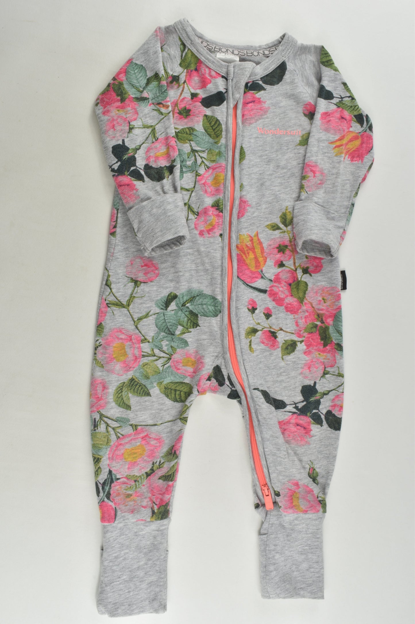 Bonds Size 00 Floral Wondersuit