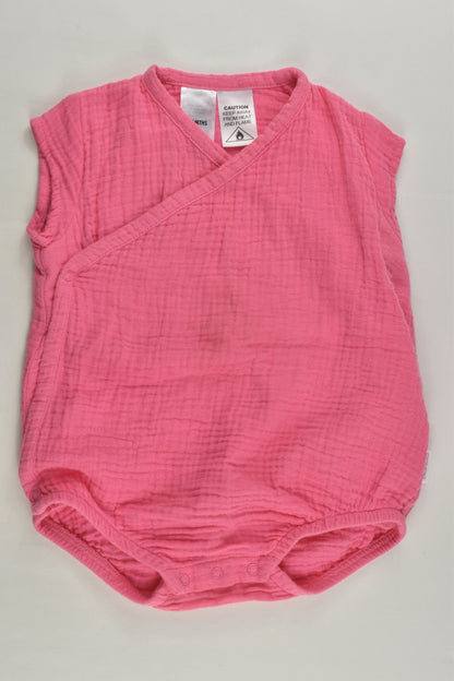 Bonds Size 00 Muslin Wrap Romper