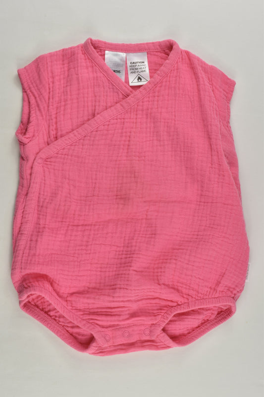 Bonds Size 00 Muslin Wrap Romper