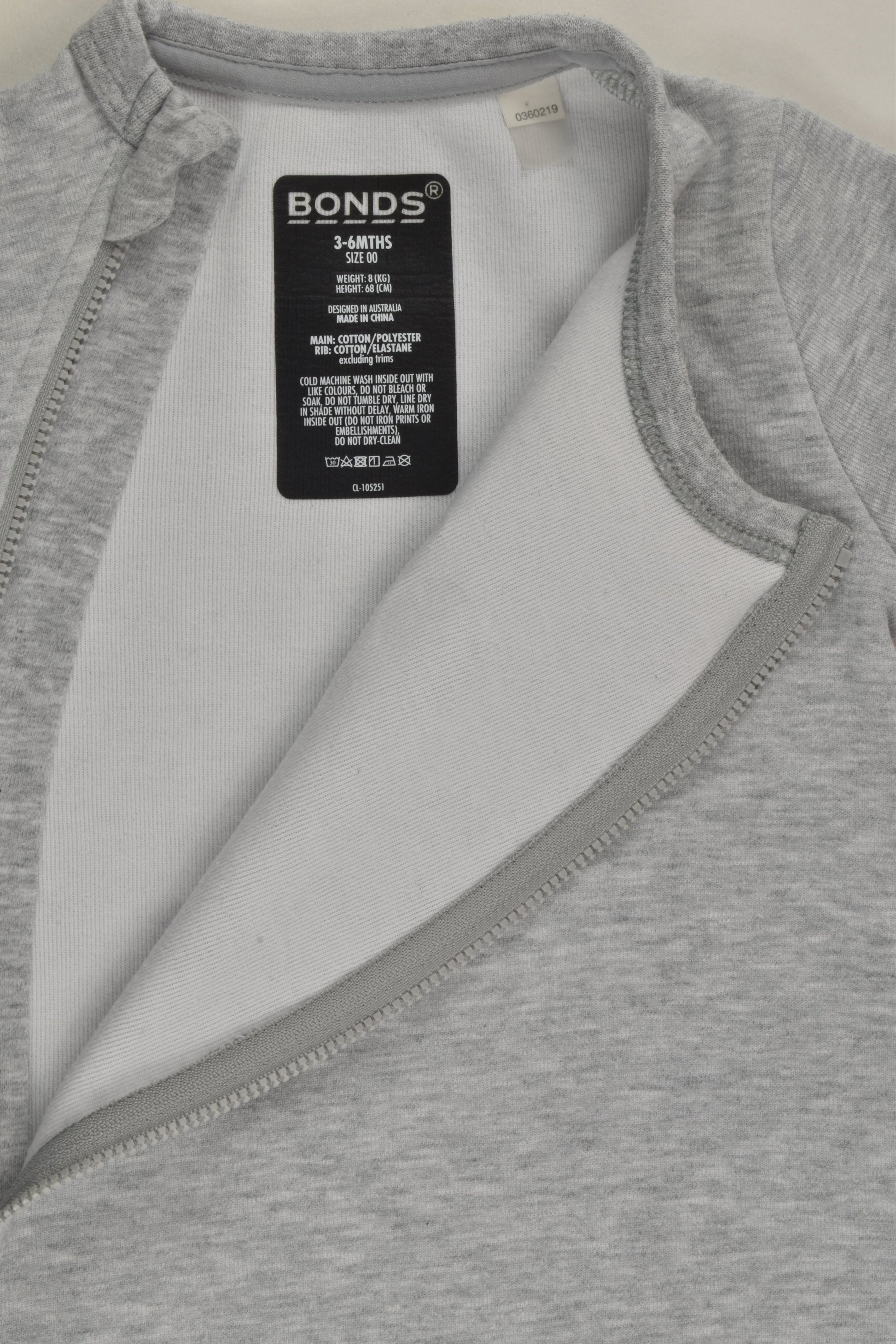 Bonds Size 00 Playsuit