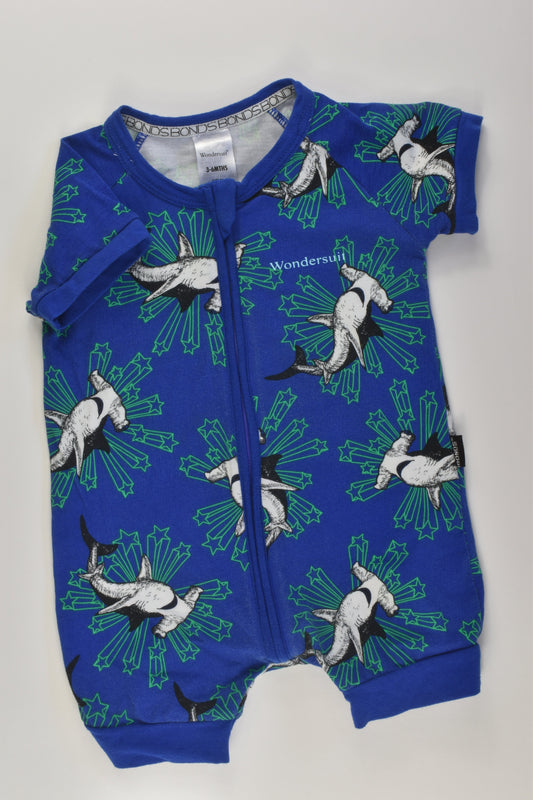 Bonds Size 00 Shark Short Wondersuit