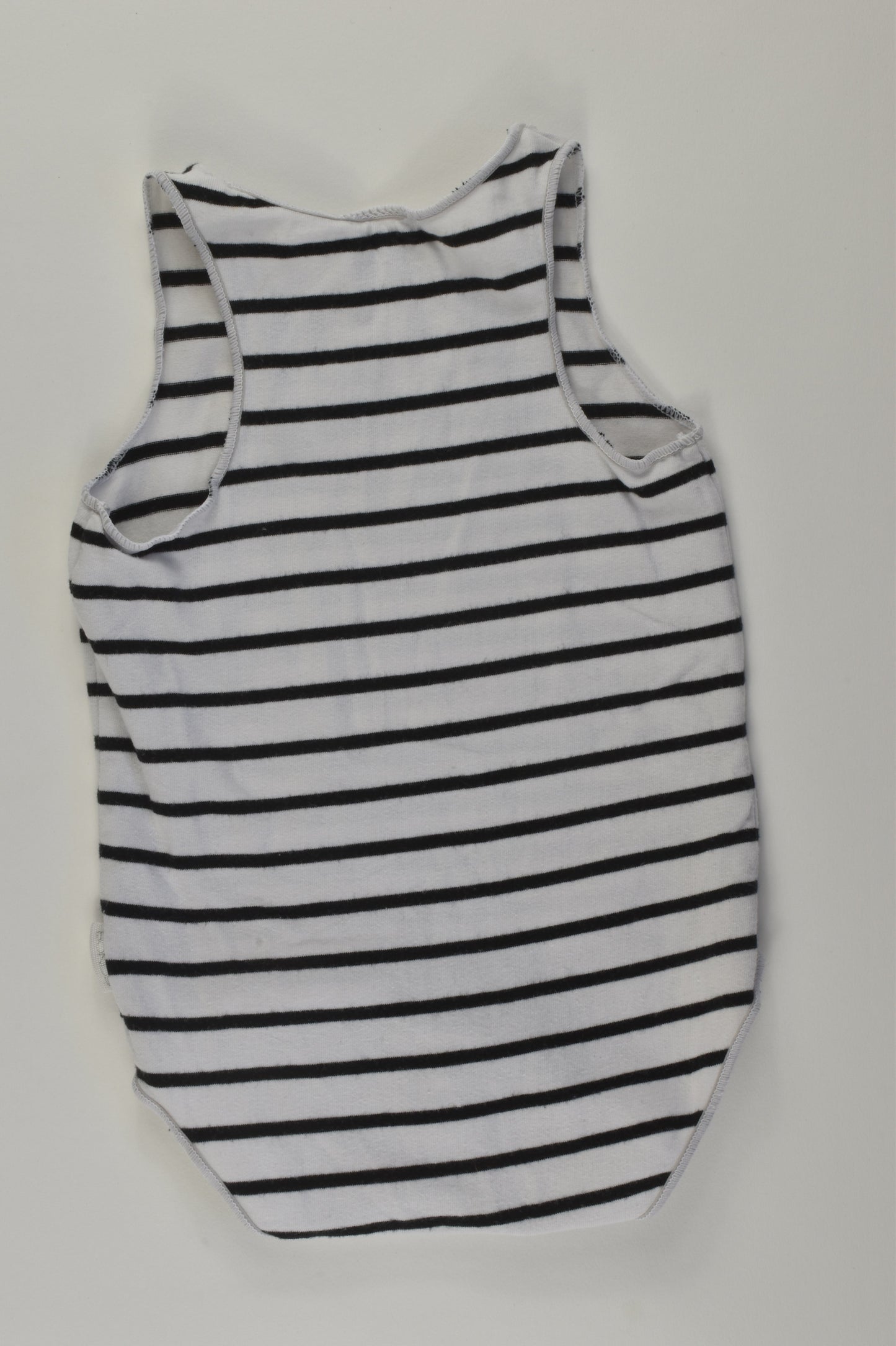 Bonds Size 00 Striped Bodysuit