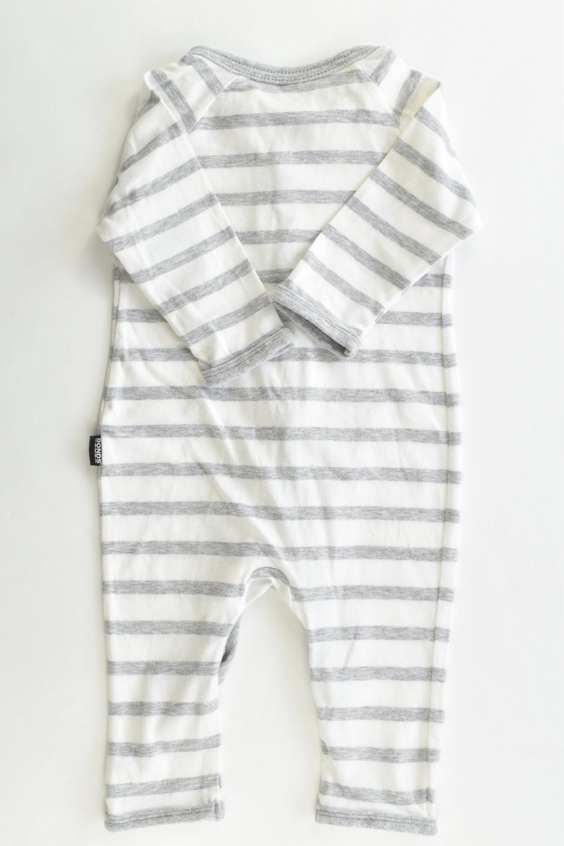 Bonds Size 00 Striped Romper