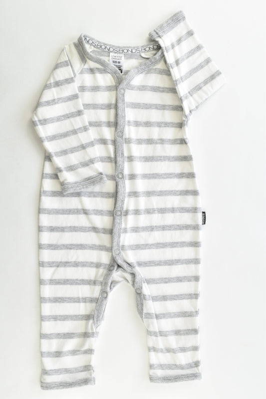 Bonds Size 00 Striped Romper