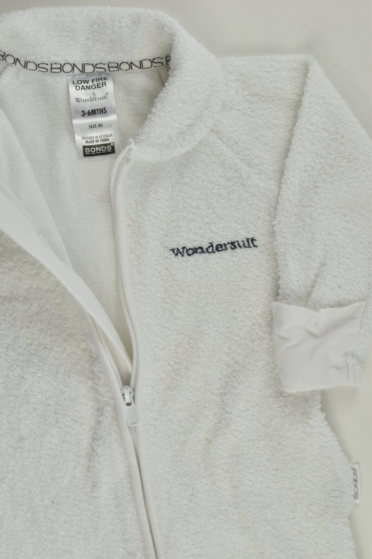 Bonds Size 00 Terry Wondersuit