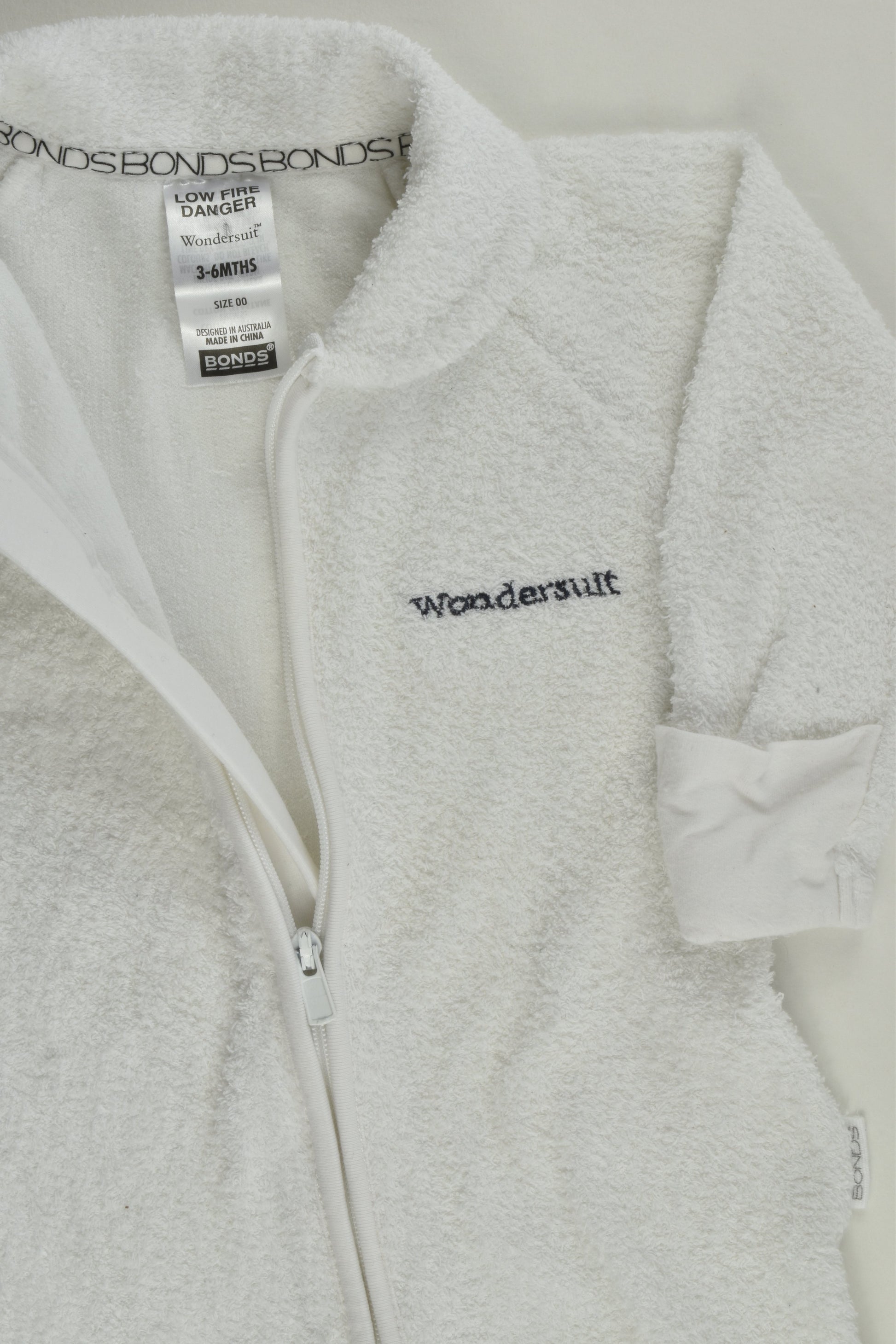 Bonds Size 00 Terry Wondersuit