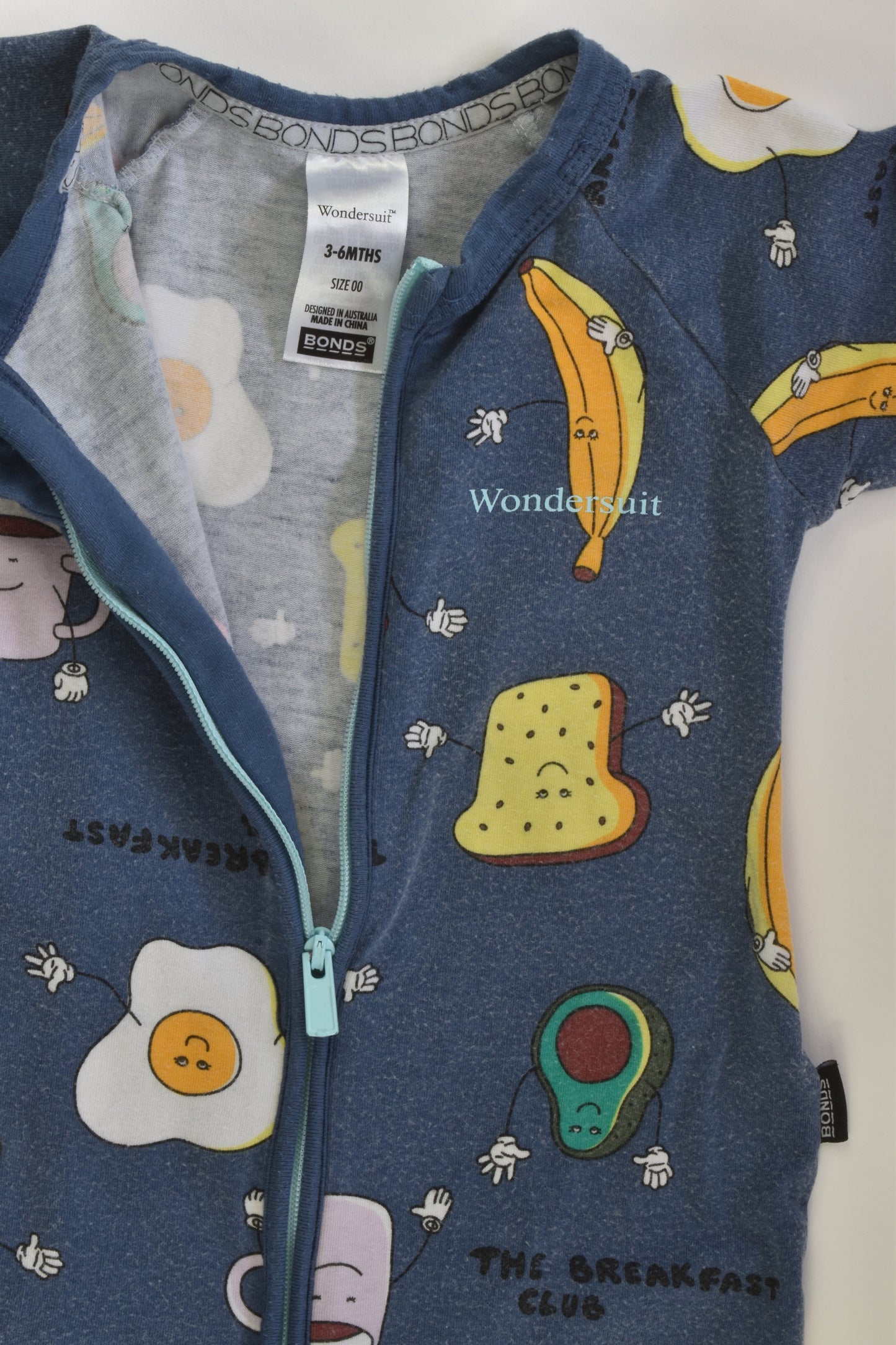 Bonds Size 00 'The Breakfast Club' Wondersuit