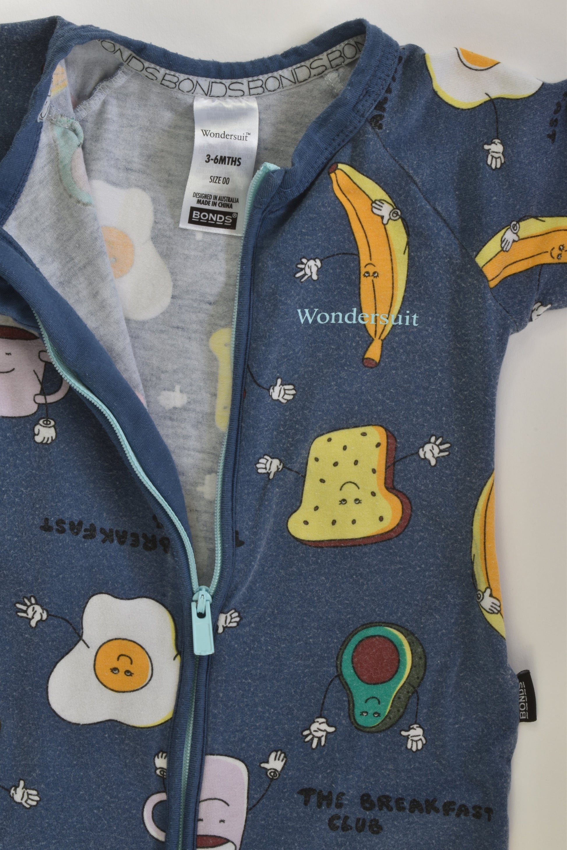 Bonds Size 00 'The Breakfast Club' Wondersuit